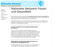Tablet Screenshot of nationales-netzwerk-frauengesundheit.de